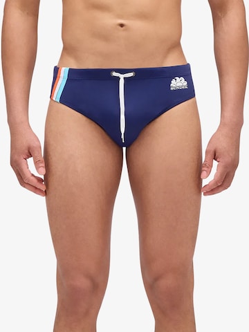 Sundek Swim Trunks in Blue: front