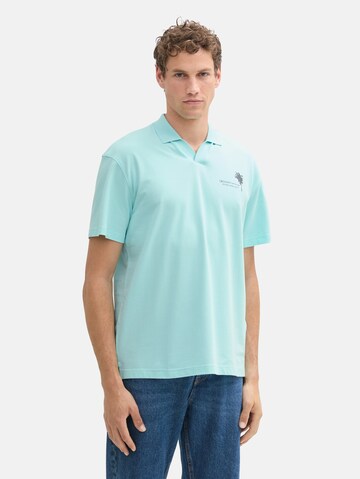 TOM TAILOR DENIM Shirt in Blue: front