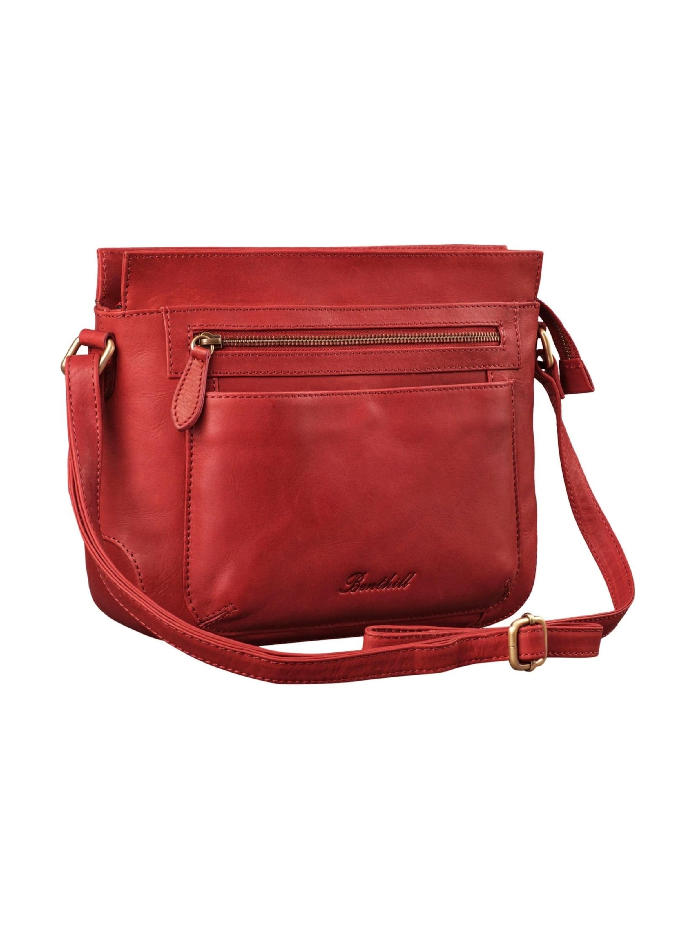 Benthill Shoulder Bag in Red
