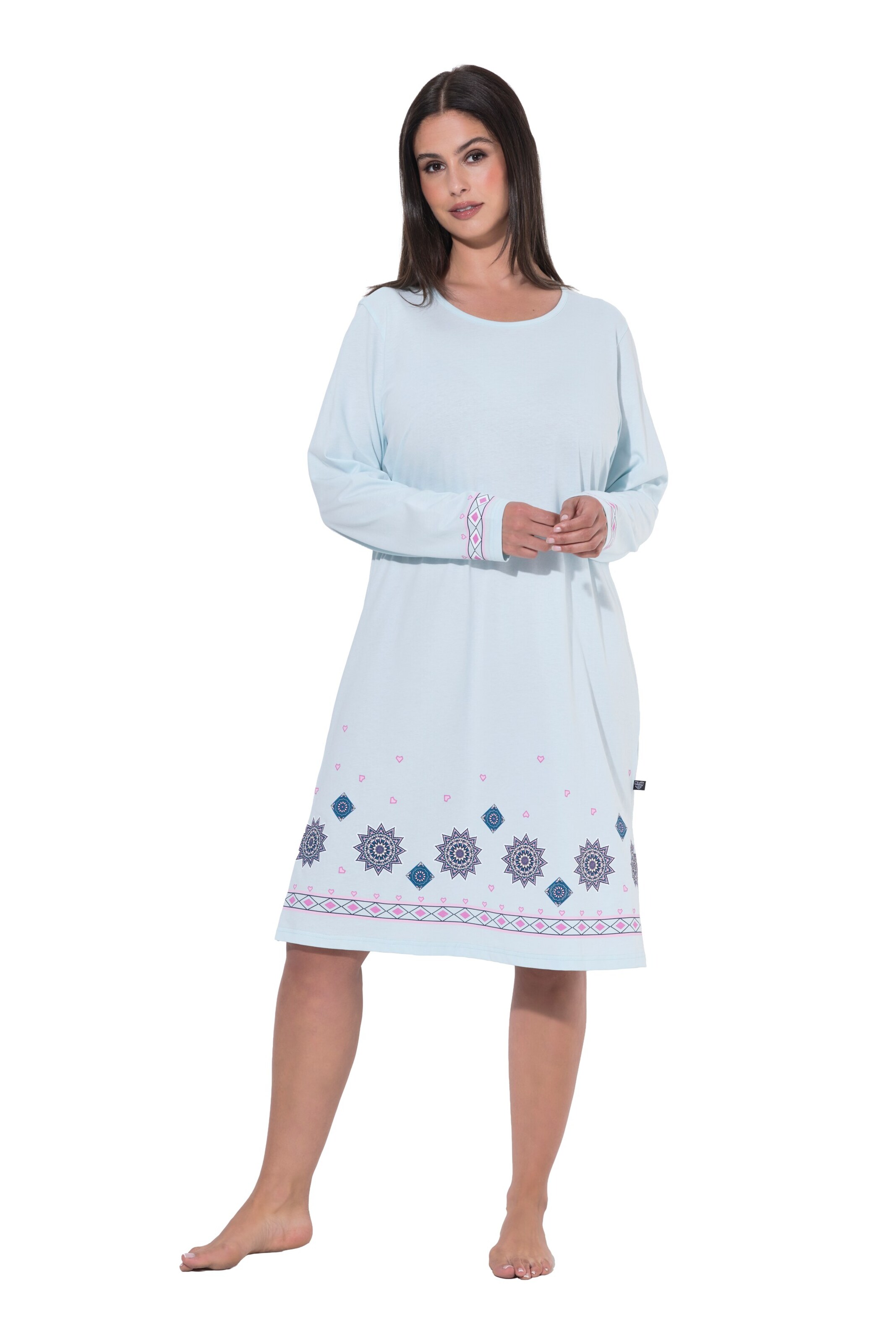 Ulla Popken Nightgown in Mixed colours: front