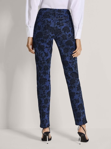 Effilé Pantalon MADELEINE en bleu