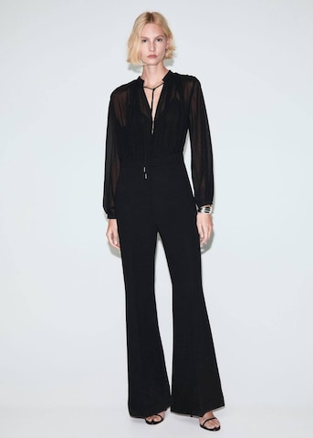 MANGO Jumpsuit 'Anya' in Schwarz