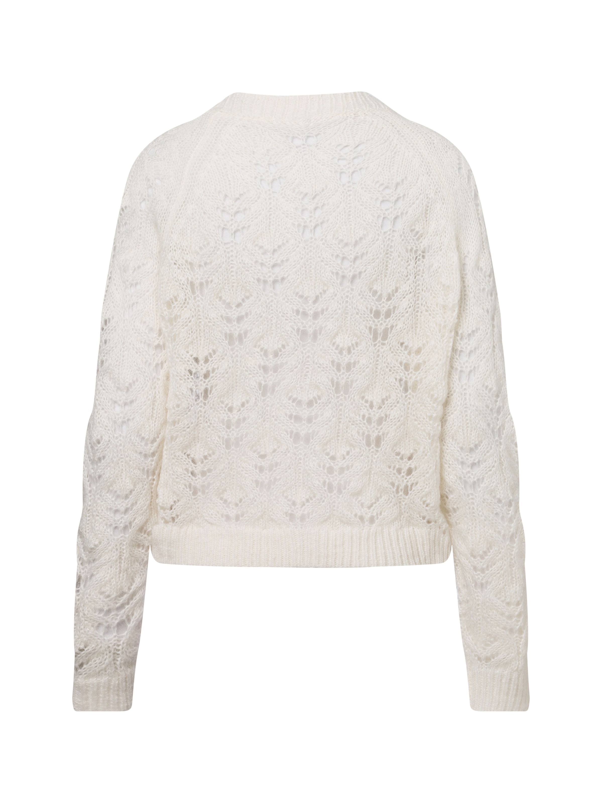 Marie Lund Strickjacke ' ' in Weiß