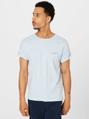 Maison Labiche Shirt 'AMOUR' in Blue: front