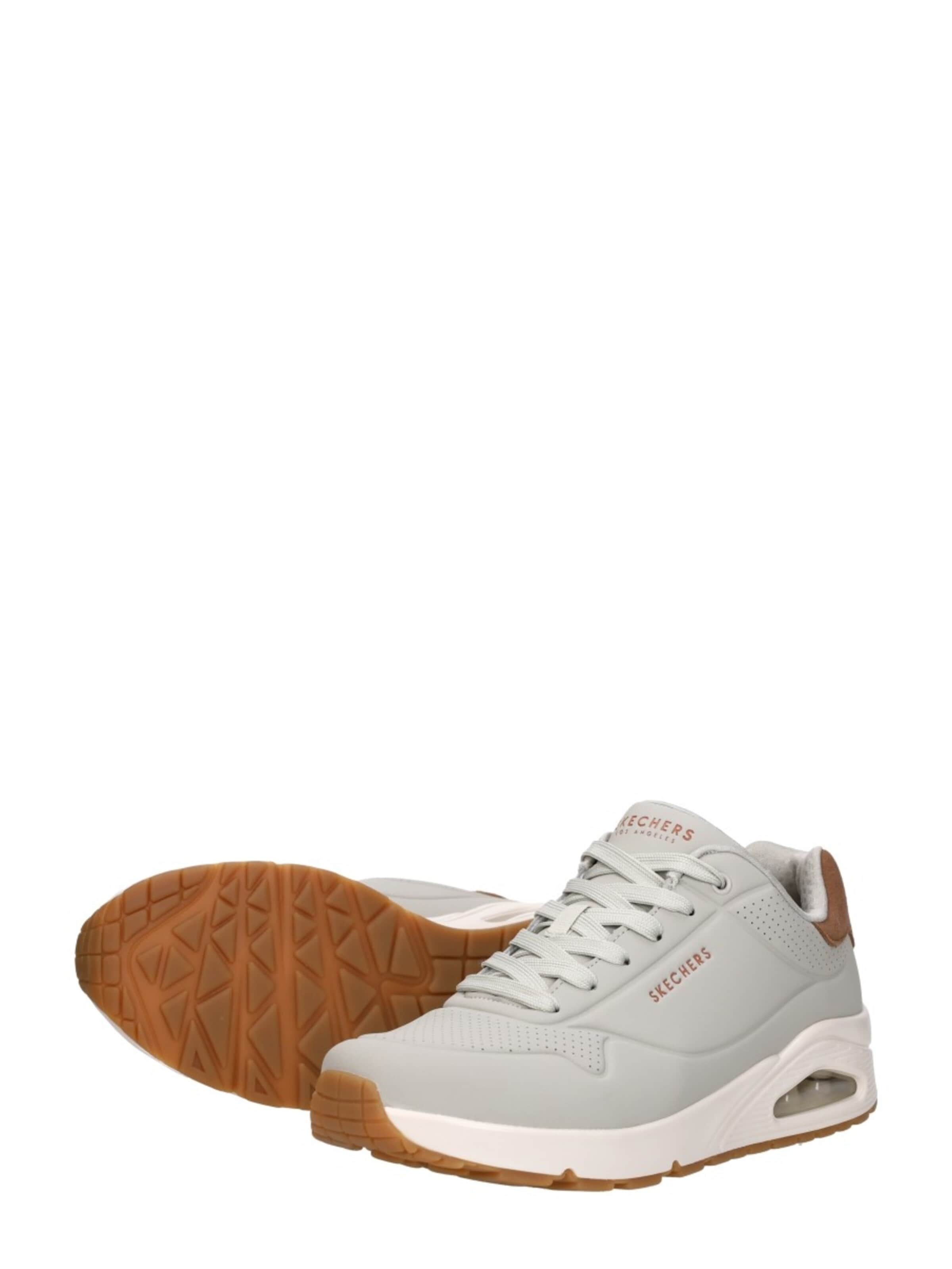 SKECHERS Platform trainers 'Uno - Suited On Air' in Beige