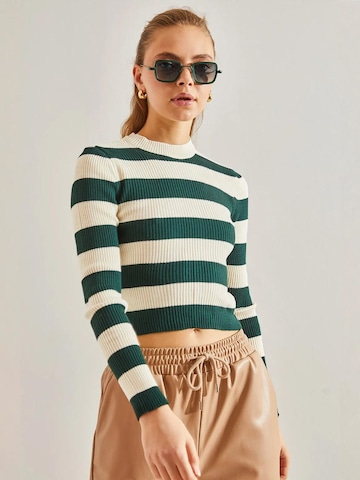 Pullover di Bianco Lucci in verde