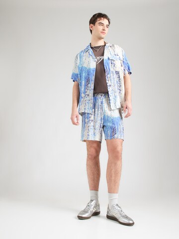 Carlo Colucci Regular Housut värissä sininen