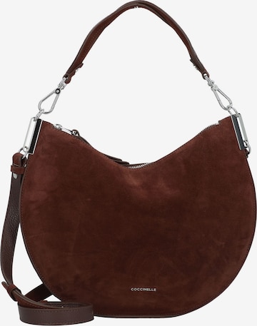 Coccinelle Shoulder Bag 'Sunup' in Brown: front