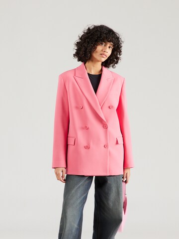 Blazer UNITED COLORS OF BENETTON en rose : devant