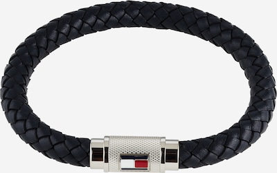 TOMMY HILFIGER Zapestnica 'Casual Core' | temno modra / srebrna barva, Prikaz izdelka