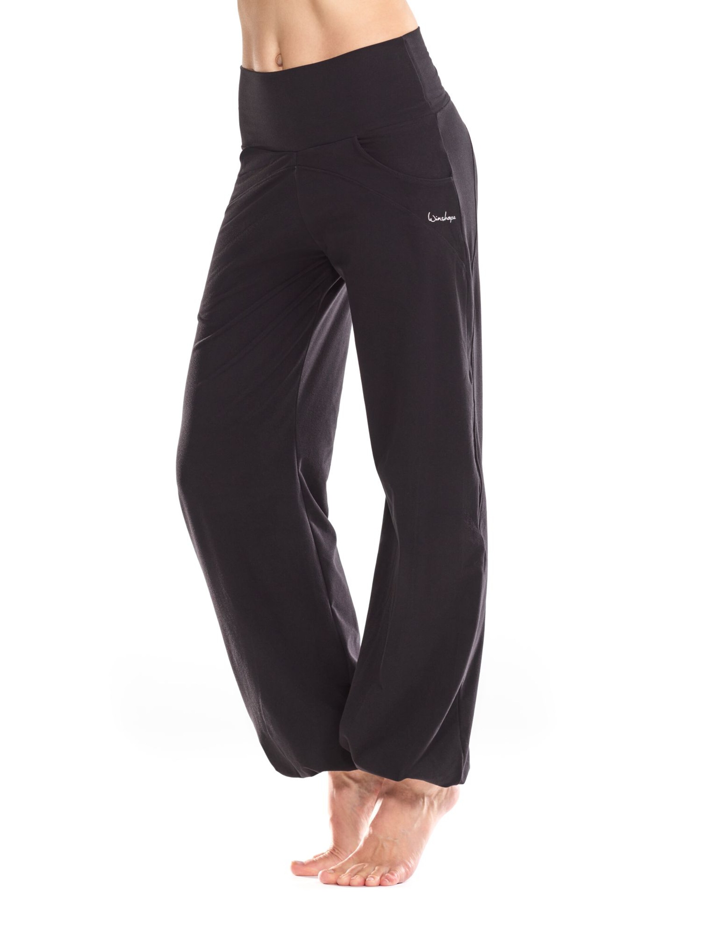 Regular Pantalon de sport &#x27; CUL102LC &#x27; Winshape en noir : devant