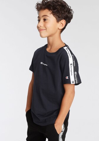 Tricou de la Champion Authentic Athletic Apparel pe negru: față