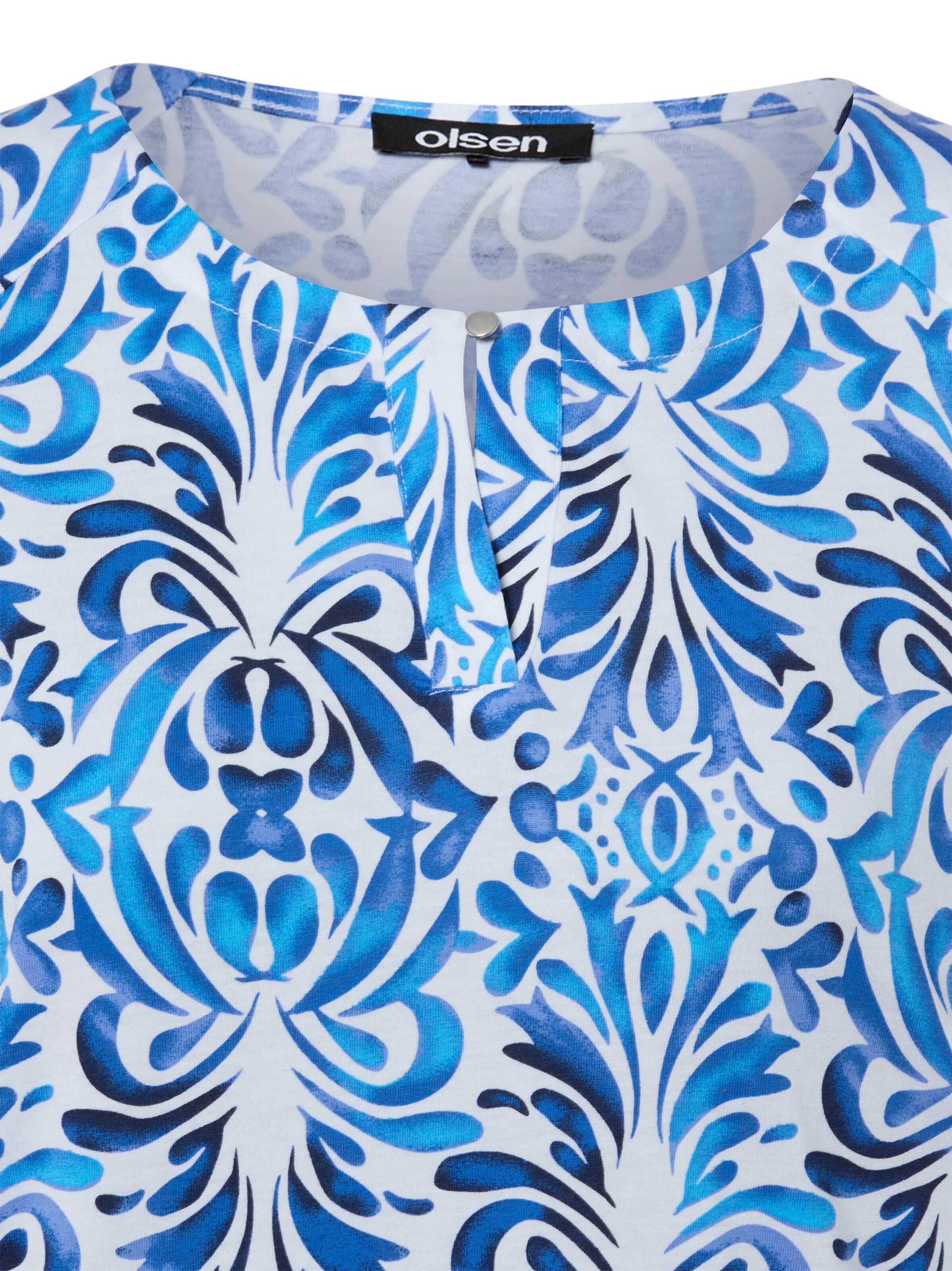 Olsen Shirt ' Clara ' in Blue