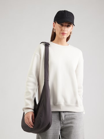 Jordan Sweatshirt 'BRKLN FLC' in Weiß: Vorderseite