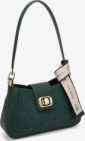 Chrisbella Shoulder Bag in Green: front