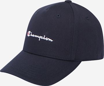 Chapeau Champion Authentic Athletic Apparel en bleu : devant