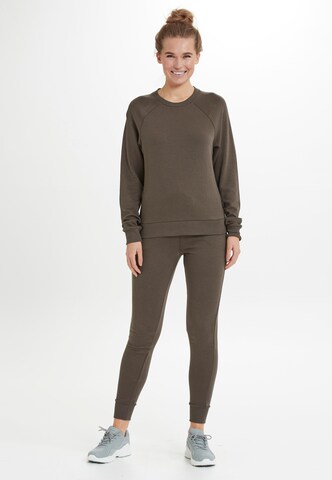 Athlecia Athletic Sweater in Brown