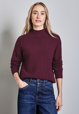 STREET ONE Pullover in Rot: Vorderseite