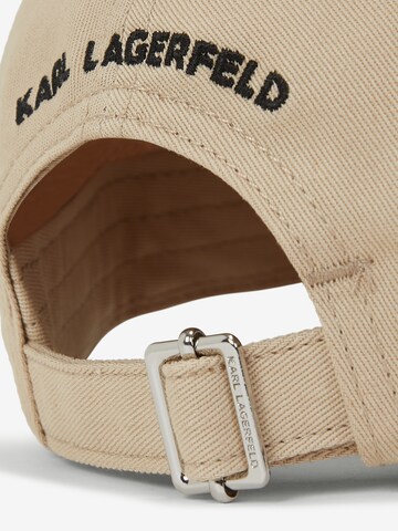 Karl Lagerfeld Caps 'Ikonik' i beige