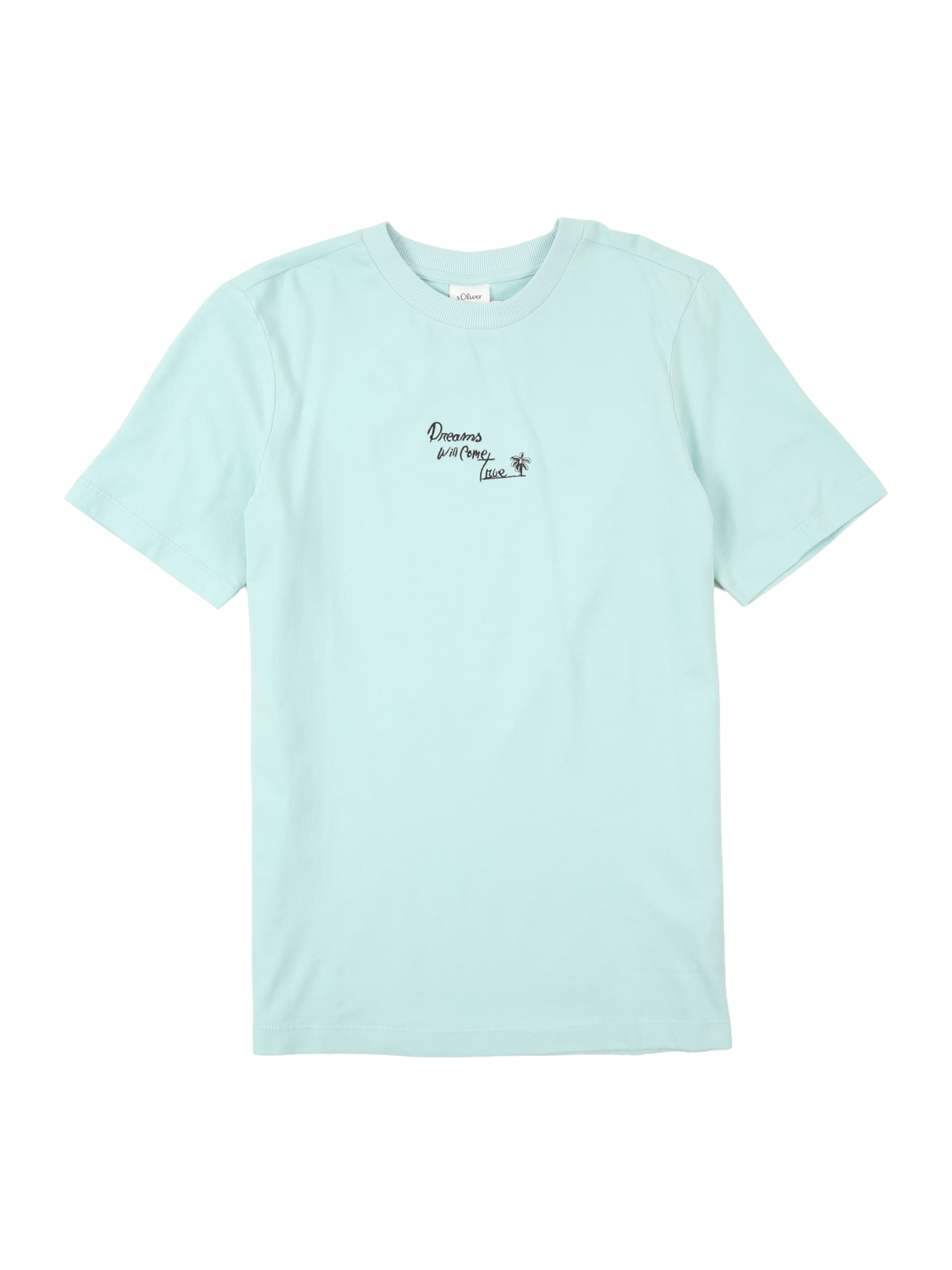 Tricou de la s.Oliver pe verde: față