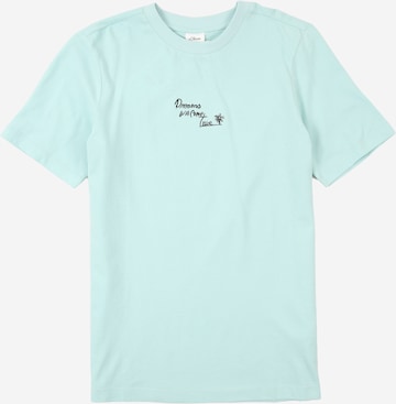 Tricou de la s.Oliver pe verde: față