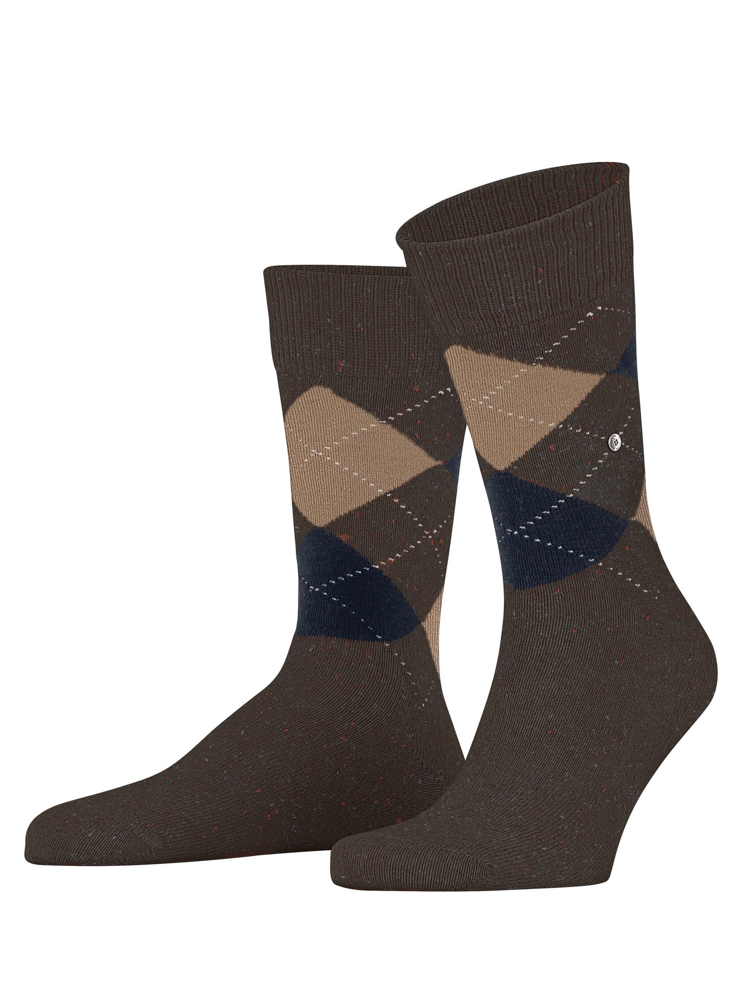 BURLINGTON Socks 'Dundee' in Brown: front