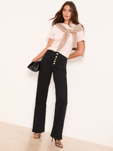 Lipsy Свободный крой Джинсы в Черный