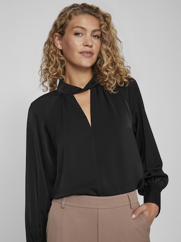 VILA Blouse 'ELMA' in Zwart: voorkant