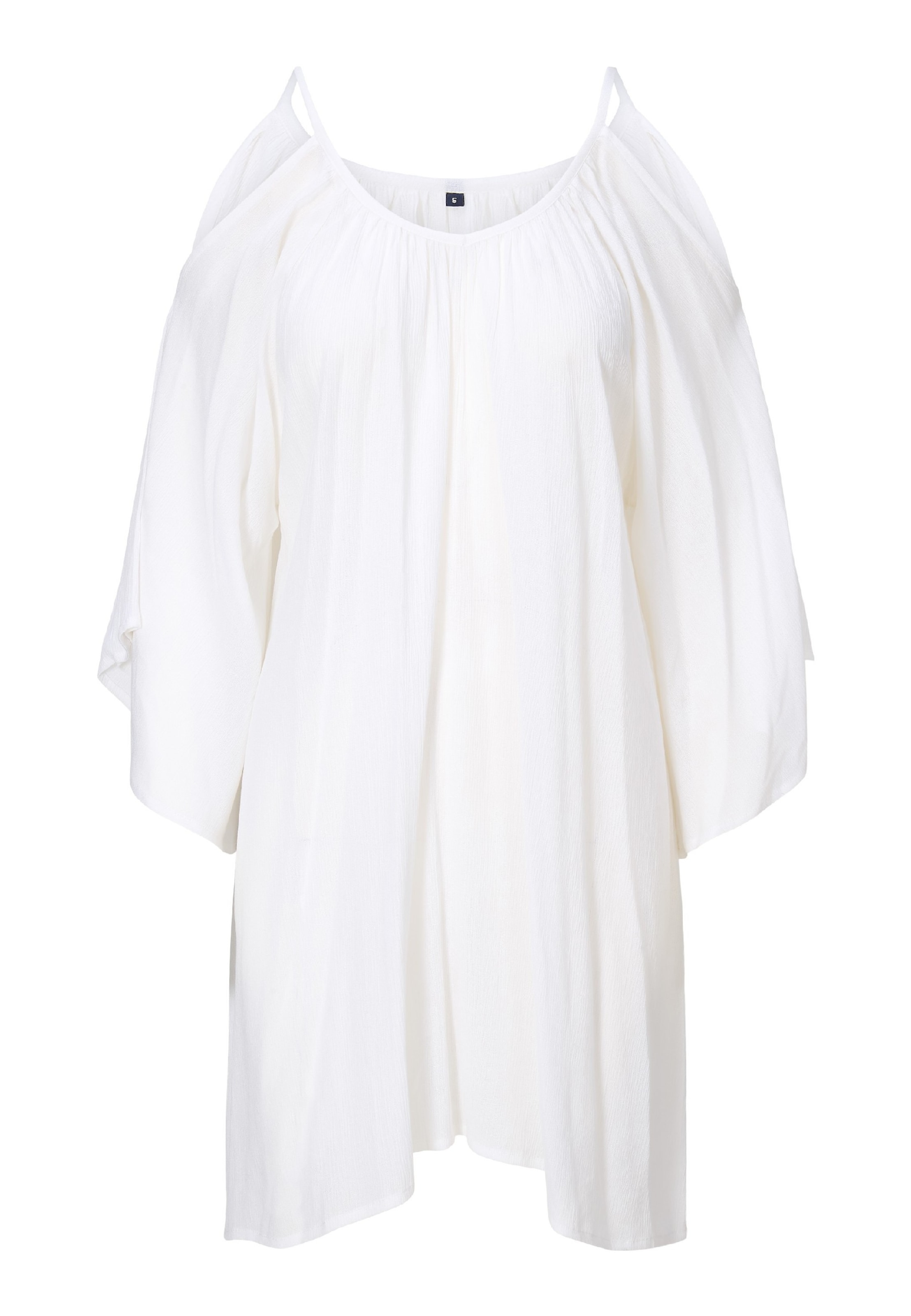LingaDore - Vestido de praia em branco: frente