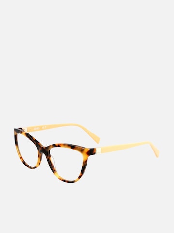 Lunettes de soleil Liu Jo en marron : devant