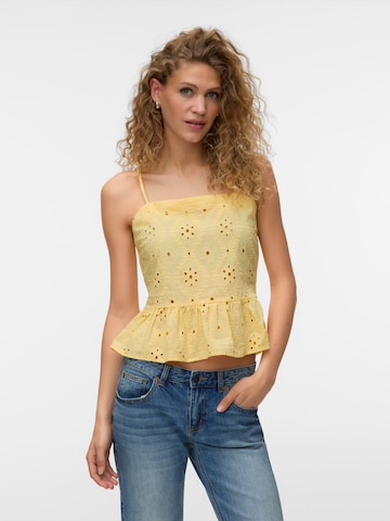 VERO MODA - Top 'VMELIZA' en amarillo: frente