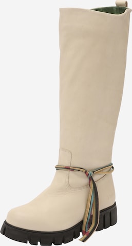 Bottes 'Saura' FELMINI en beige : devant