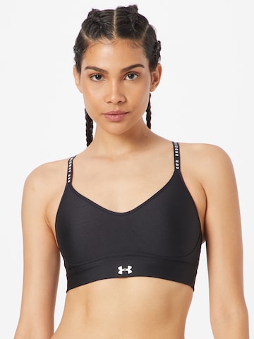 UNDER ARMOUR Bralette Sports bra 'Infinity' in Black: front