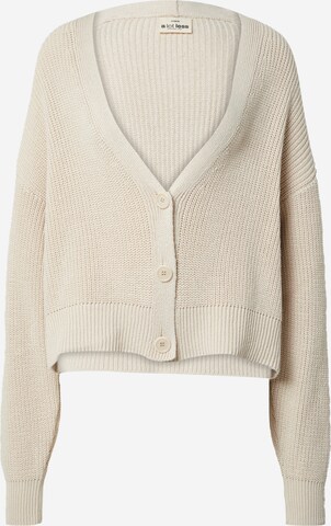 A LOT LESS Knit Cardigan 'Adena' in White: front