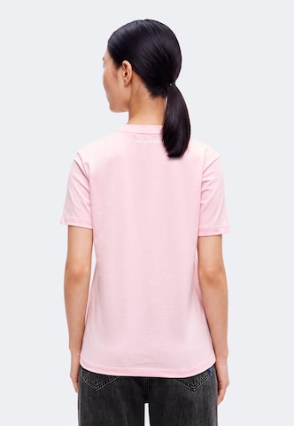 Karl Lagerfeld Shirt 'Ikon Choupette' in Pink