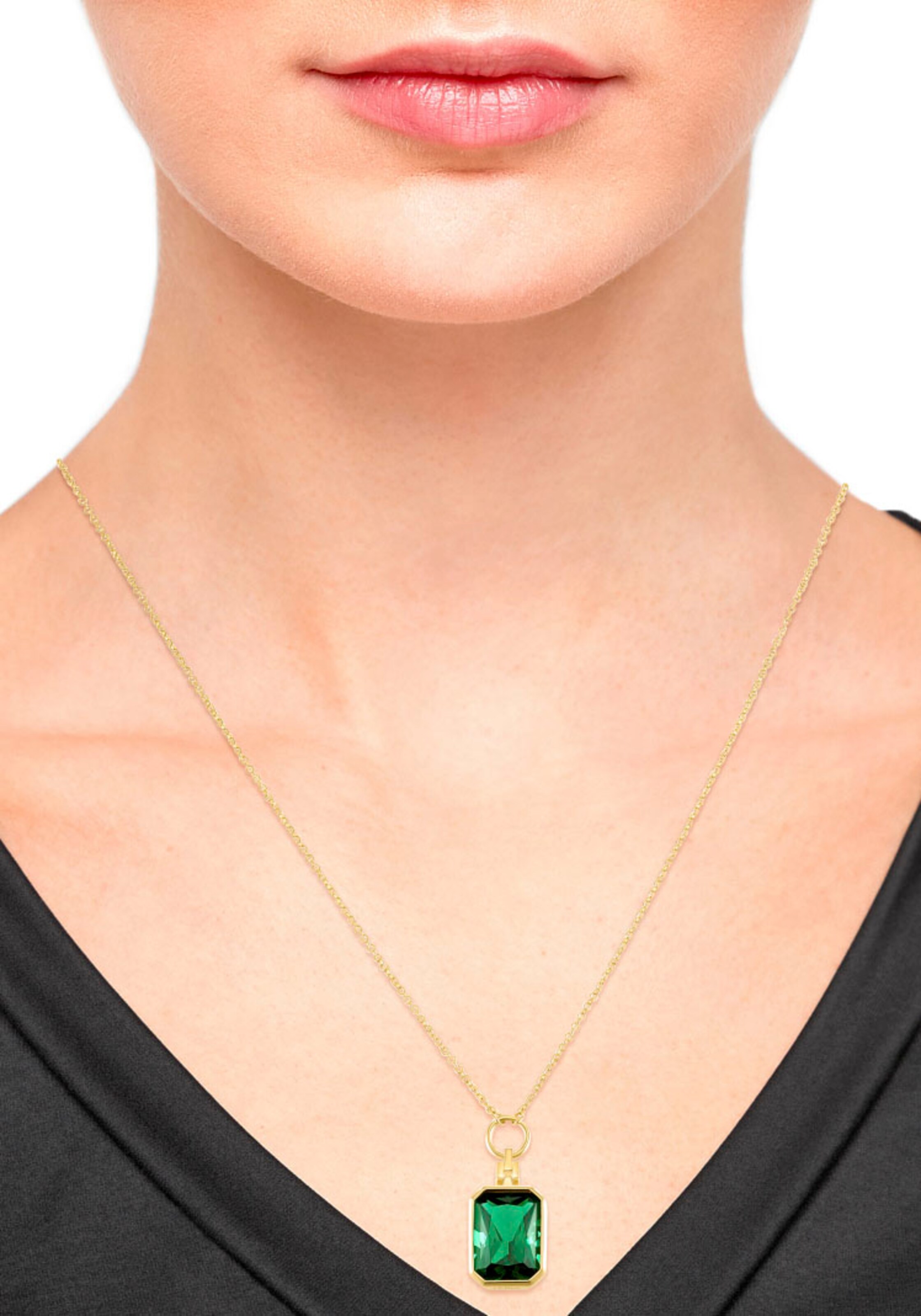 s.Oliver Halskette in Gold: Vorderseite