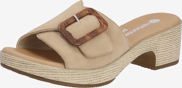 REMONTE Pantolette in Beige: Vorderseite