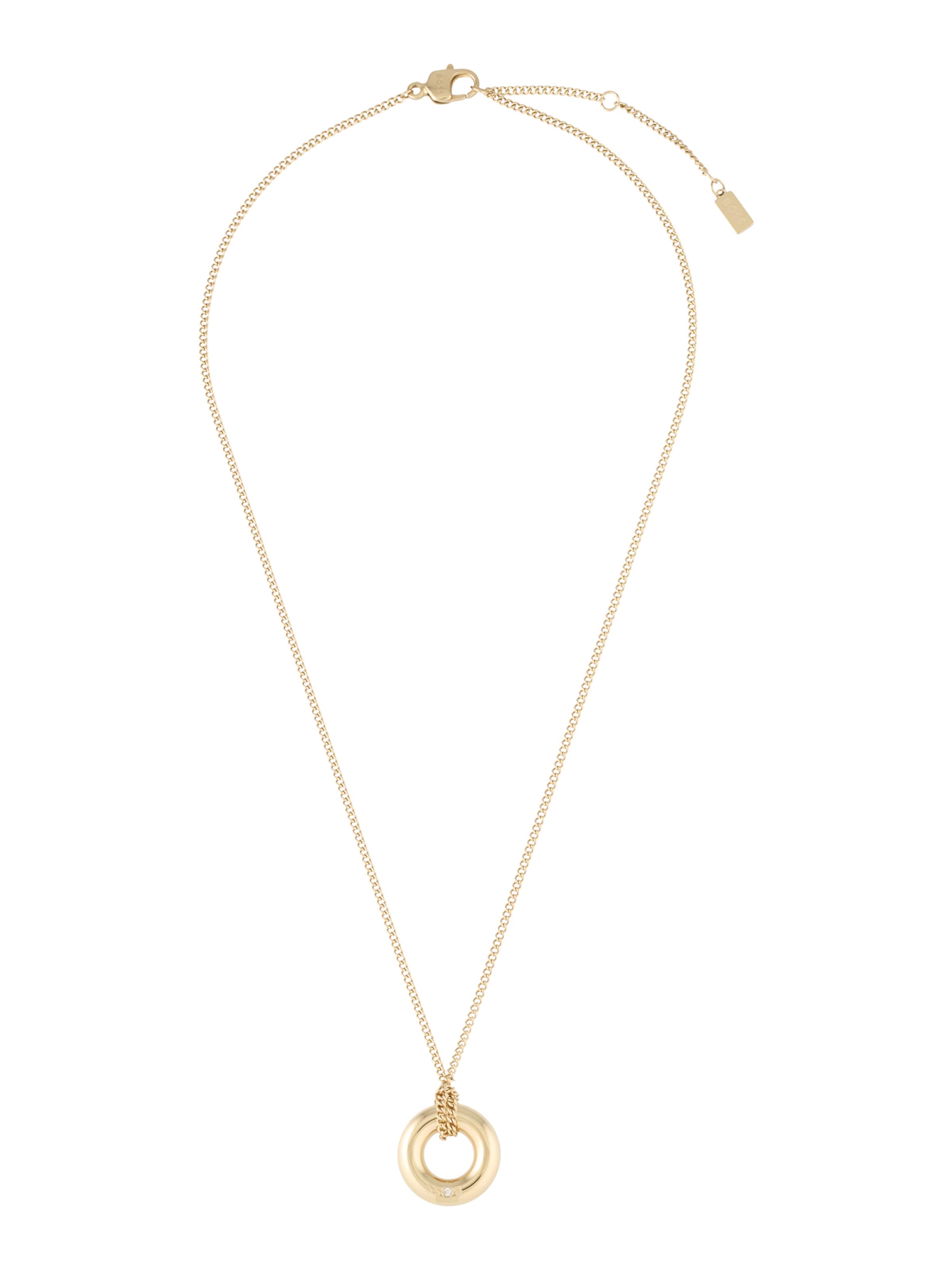 zelts BOSS Ķēdīte 'LIVE': no priekšpuses