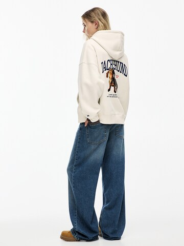 Pull&Bear Sweatshirt in Beige