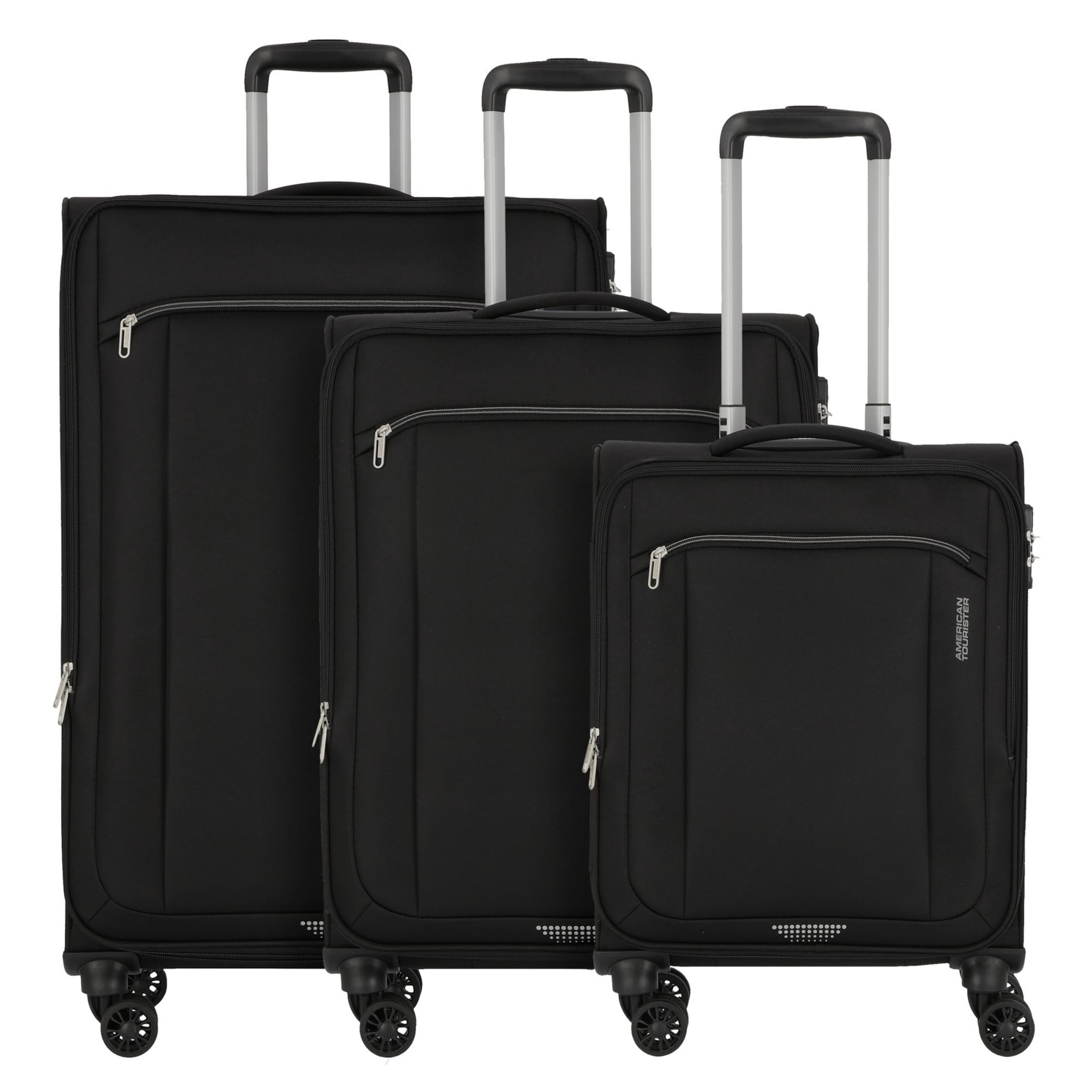 Set di valigie 'Avantour' di American Tourister in nero: frontale