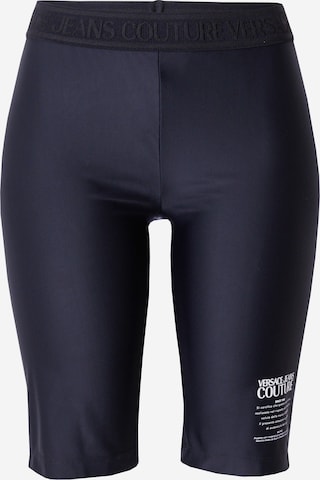 Versace Jeans Couture Slim fit Leggings in Black: front