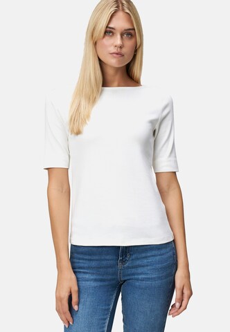 zero Shirt in Weiß: Vorderseite