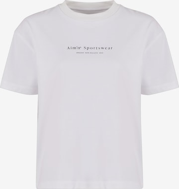 Aim'n - Camiseta 'AMN-243-TOP -23100182-017' en blanco: frente