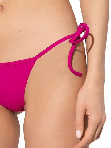 DSQUARED2 Dół bikini 'Swim briefs with laces' w kolorze różowy