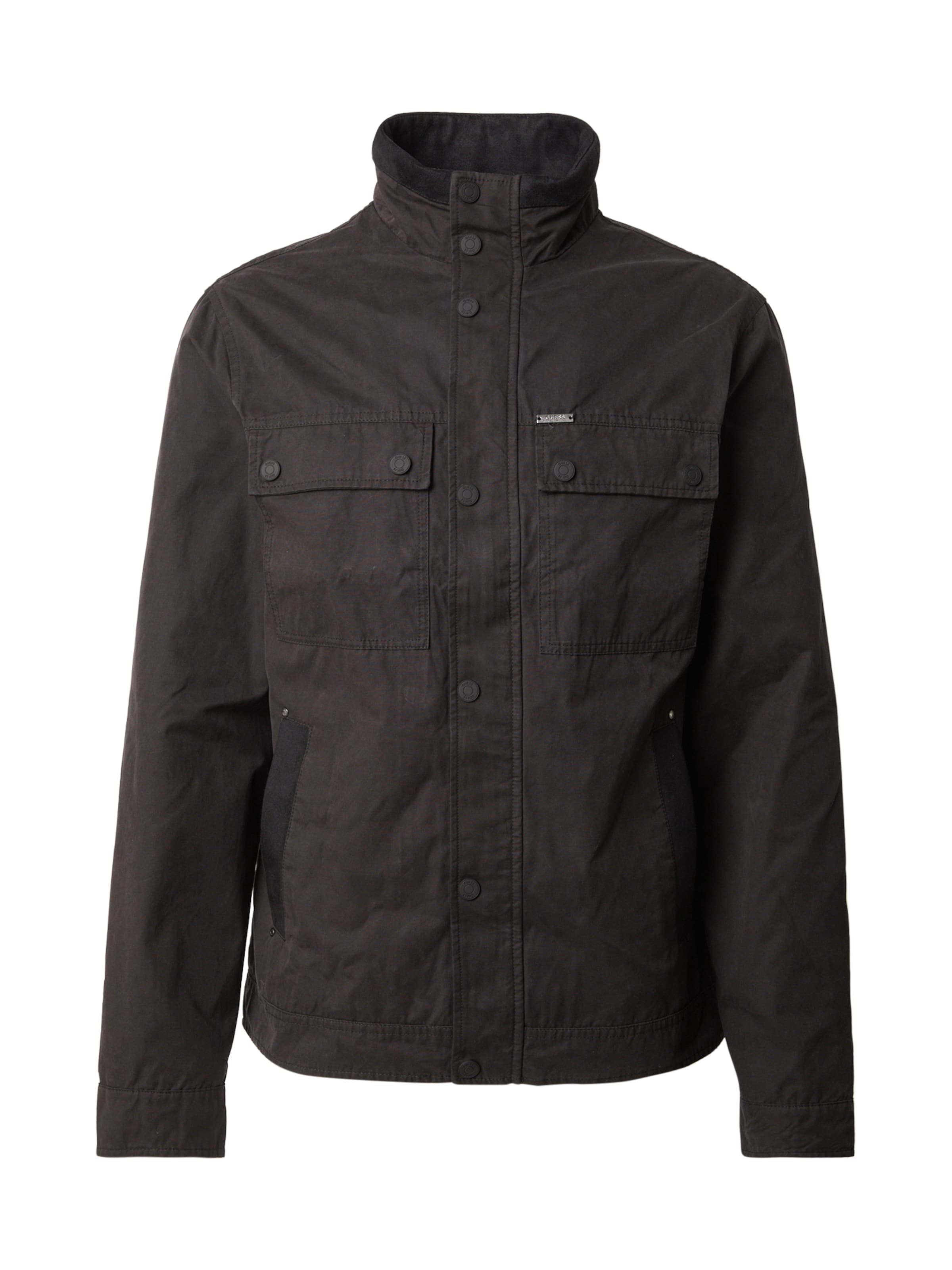 GUESS Between-Season Jacket 'HUNTER' in Black: front