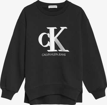 Calvin Klein Jeans Mikina – černá