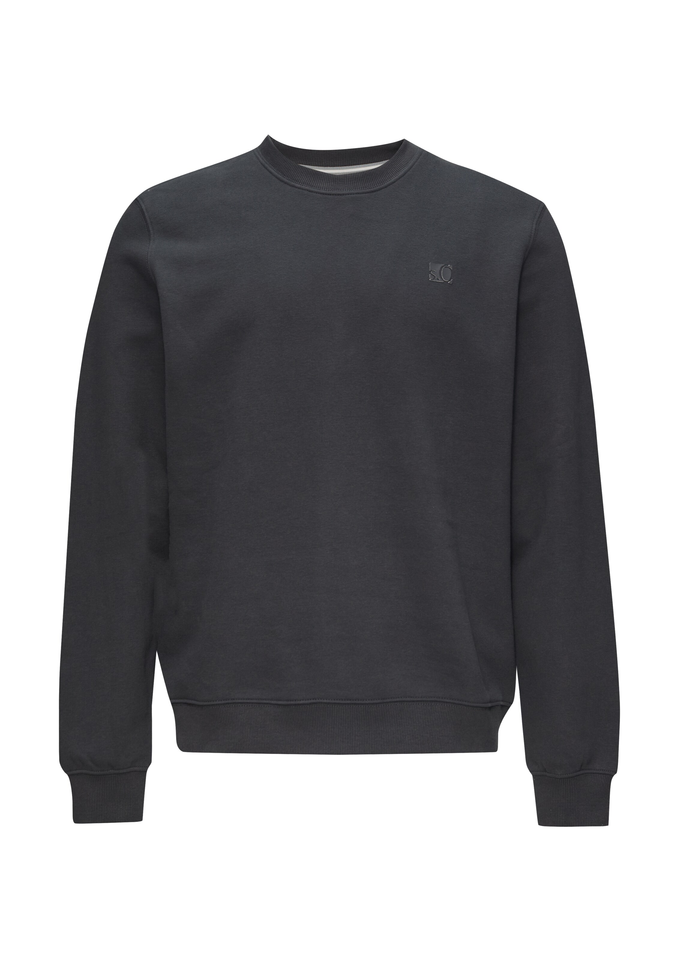s.Oliver Sweatshirt in Grijs: voorkant