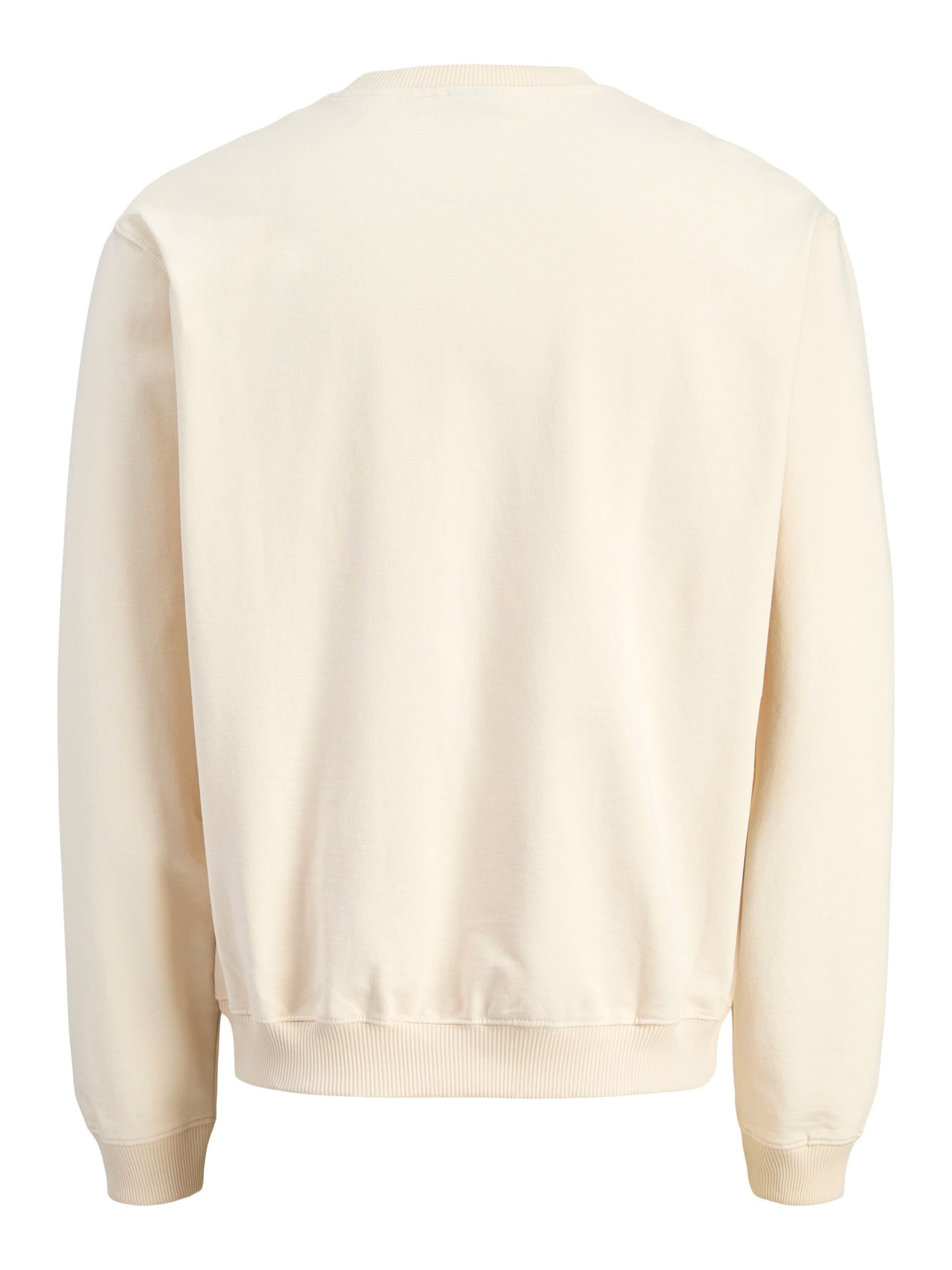 JACK & JONES Sweatshirt i hvid