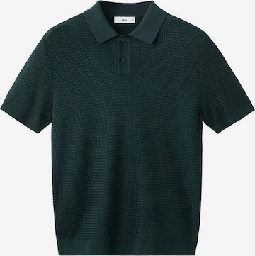 MANGO MAN Poloshirt 'Talaia' in Grün: Vorderseite