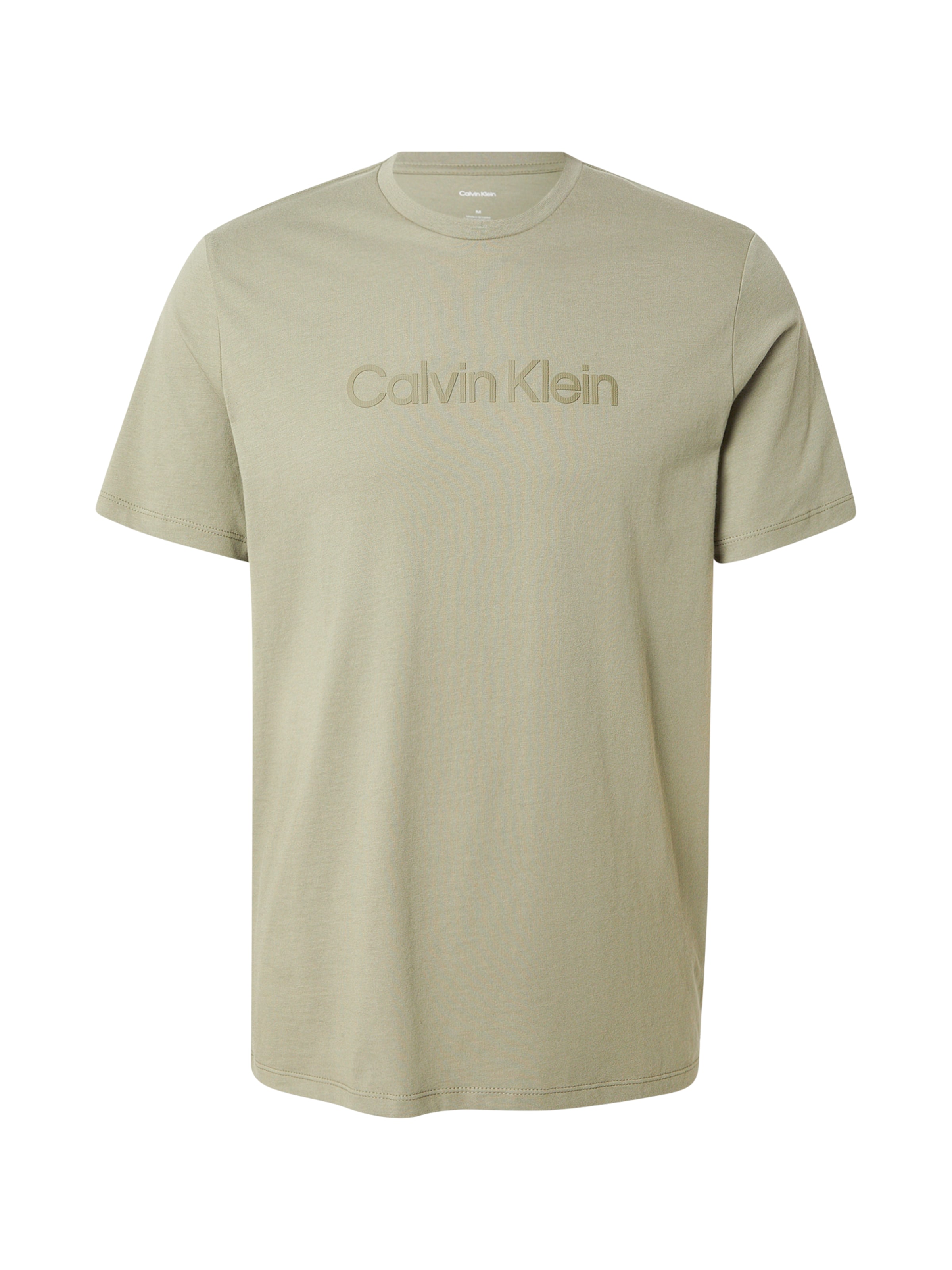 Calvin Klein Shirt '30S' in Groen: voorkant